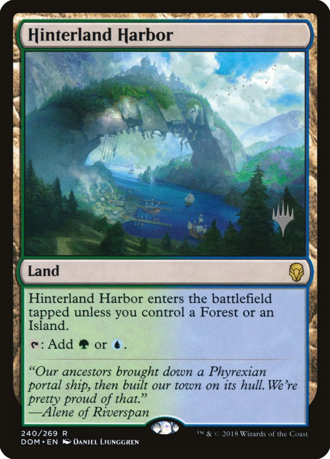 Hinterland Harbor (Promo Pack) [Dominaria Promos] | Dragon's Lair Comics and Fantasy Houston TX