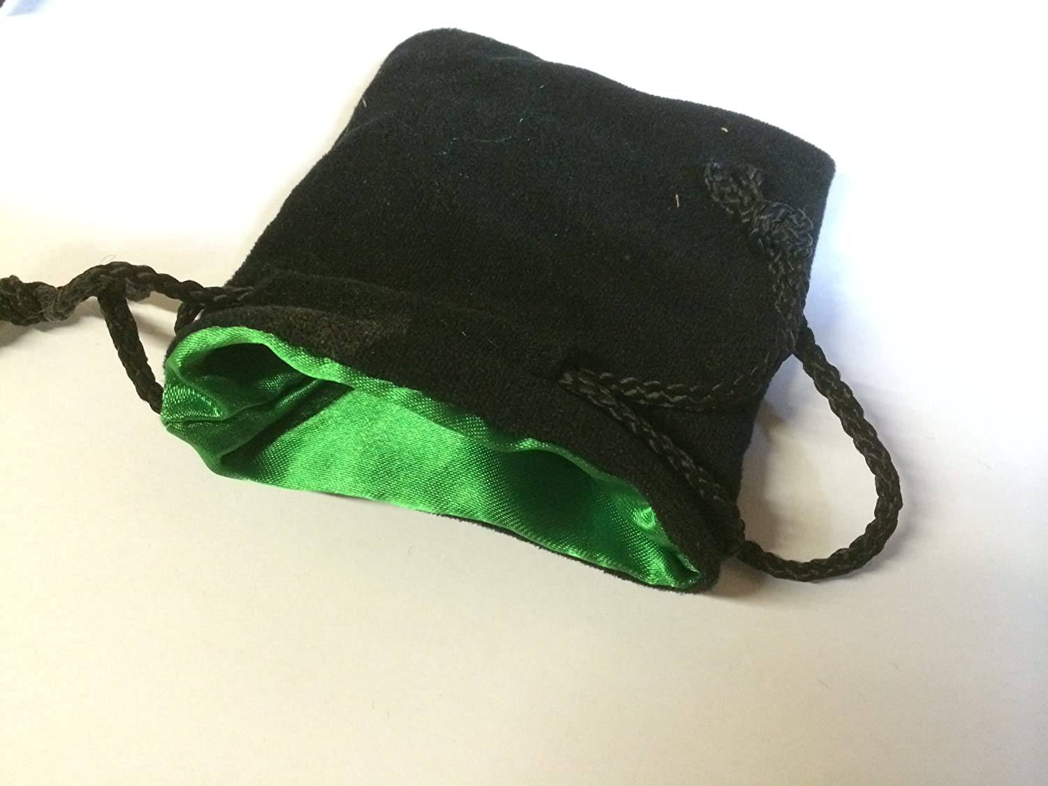 Koplow Small Dice Bag Green Velvet | Dragon's Lair Comics and Fantasy Houston TX