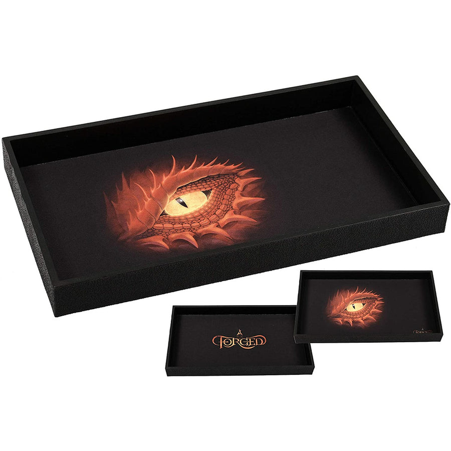 Forged Gaming Red Dragon Eye 14" Dice Tray | Dragon's Lair Comics and Fantasy Houston TX