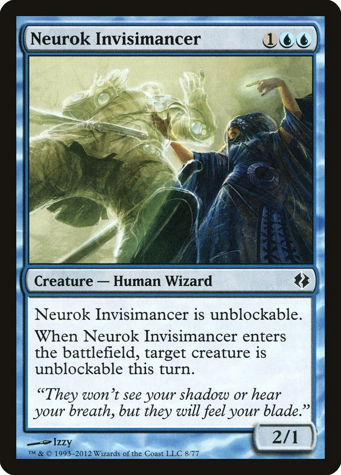 Neurok Invisimancer [Duel Decks: Venser vs. Koth] | Dragon's Lair Comics and Fantasy Houston TX