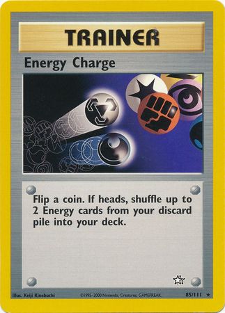 Energy Charge (85/111) [Neo Genesis Unlimited] | Dragon's Lair Comics and Fantasy Houston TX