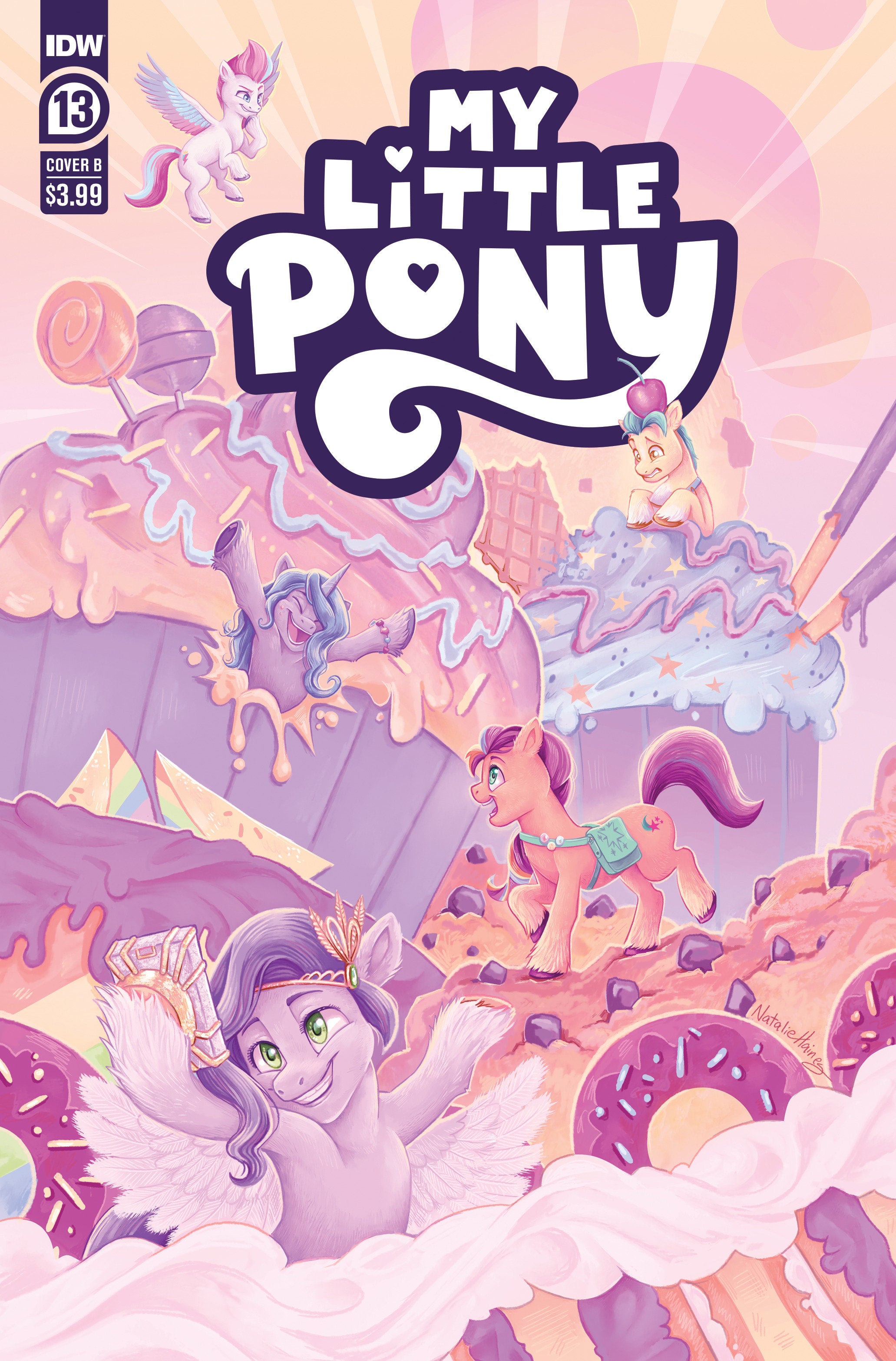 My Little Pony #13 Variant B (Haines) | Dragon's Lair Comics and Fantasy Houston TX