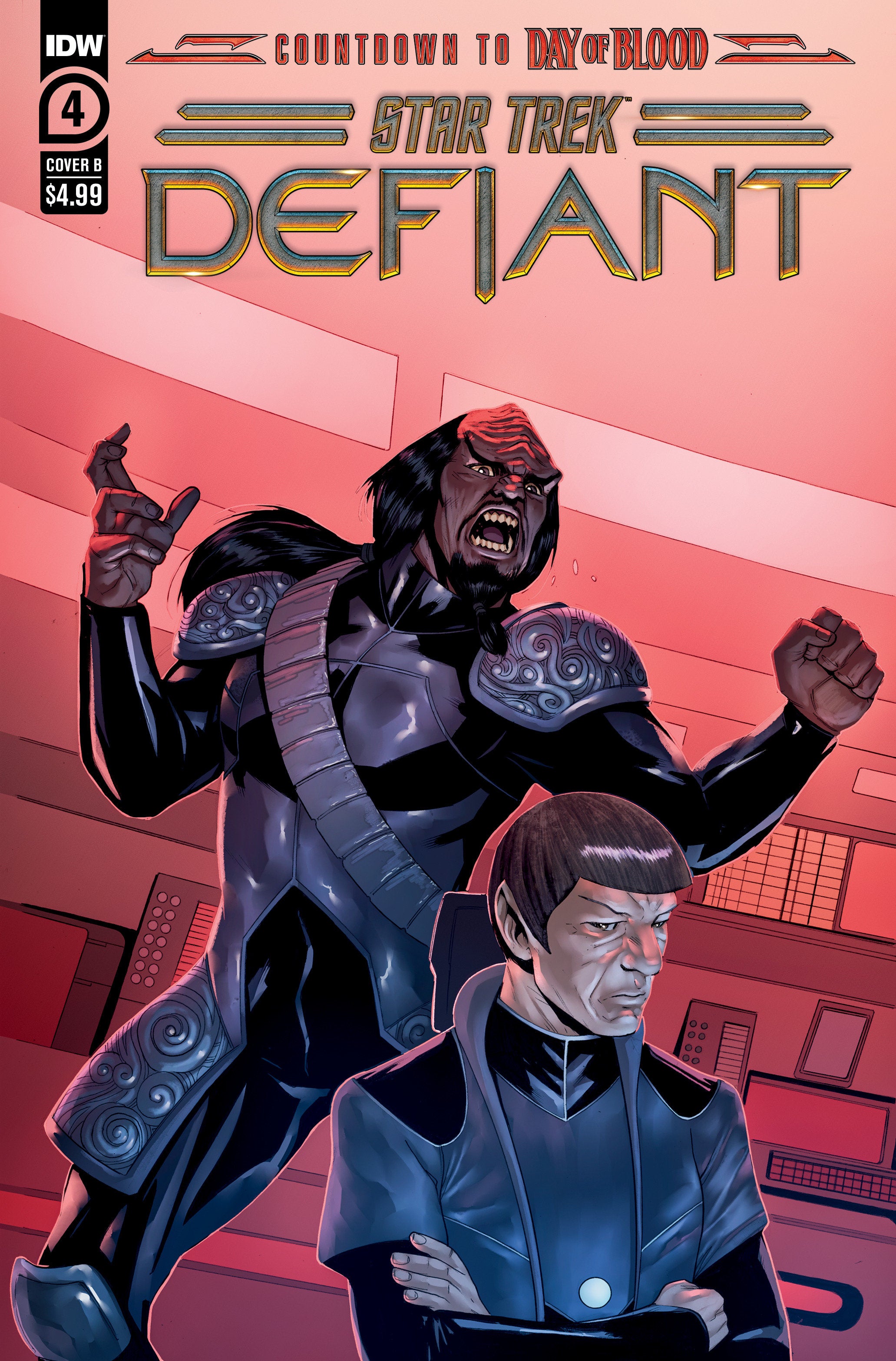 Star Trek: Defiant #4 Variant B (Broccardo) | Dragon's Lair Comics and Fantasy Houston TX