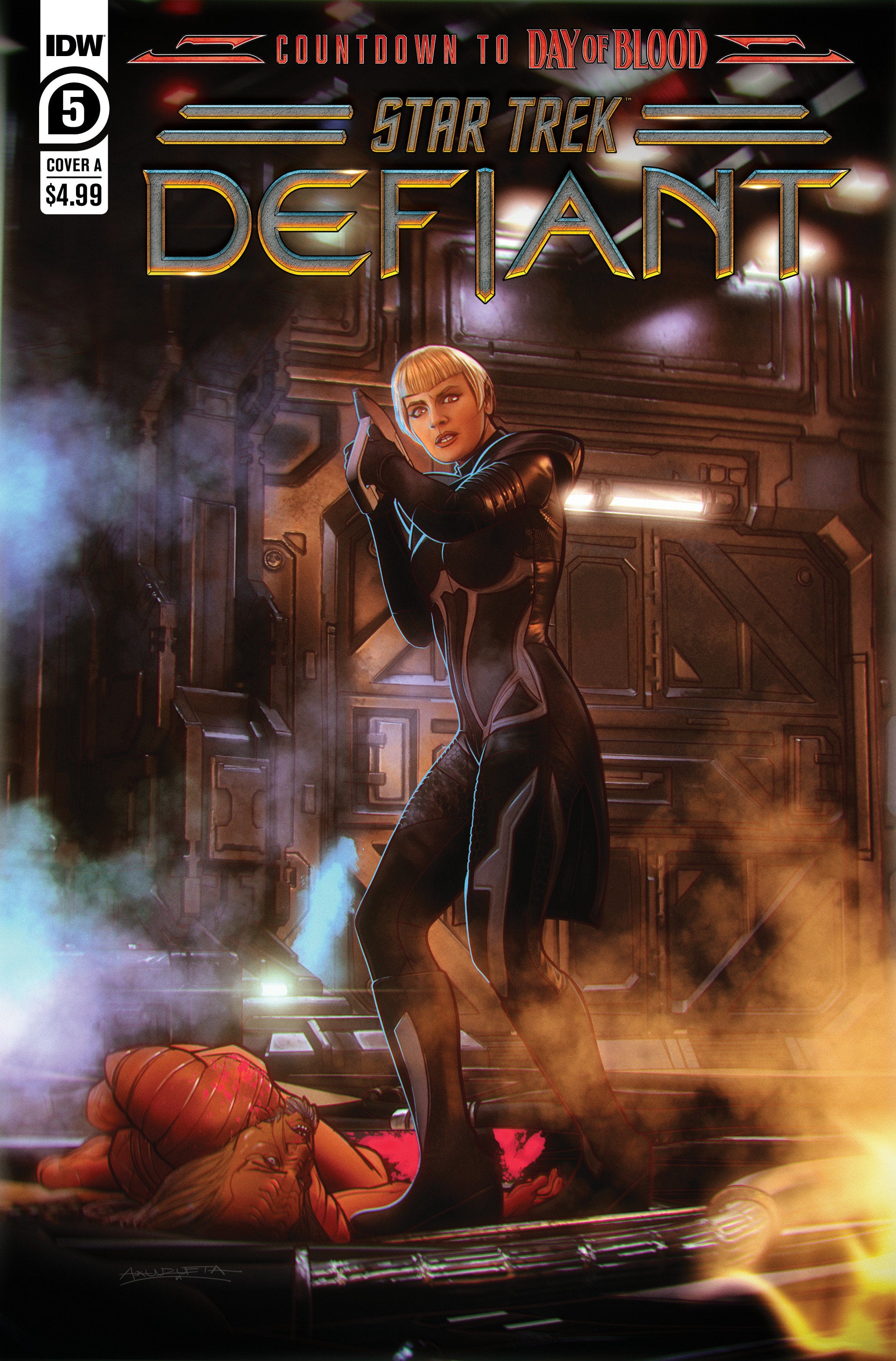 Star Trek: Defiant #5 Cover A (Unzueta) | Dragon's Lair Comics and Fantasy Houston TX