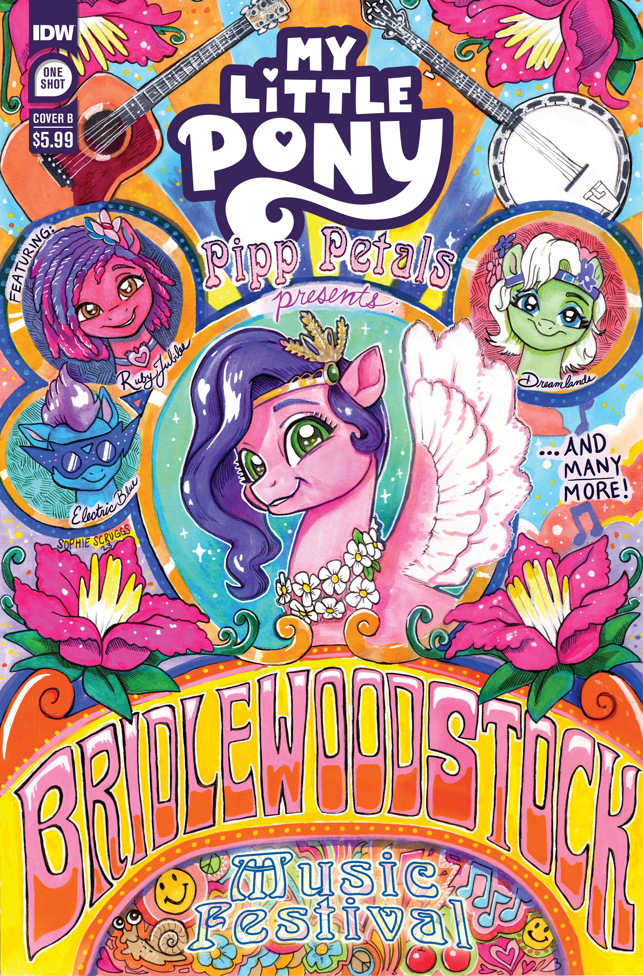 My Little Pony: Bridlewoodstock Variant B (Scruggs) | Dragon's Lair Comics and Fantasy Houston TX