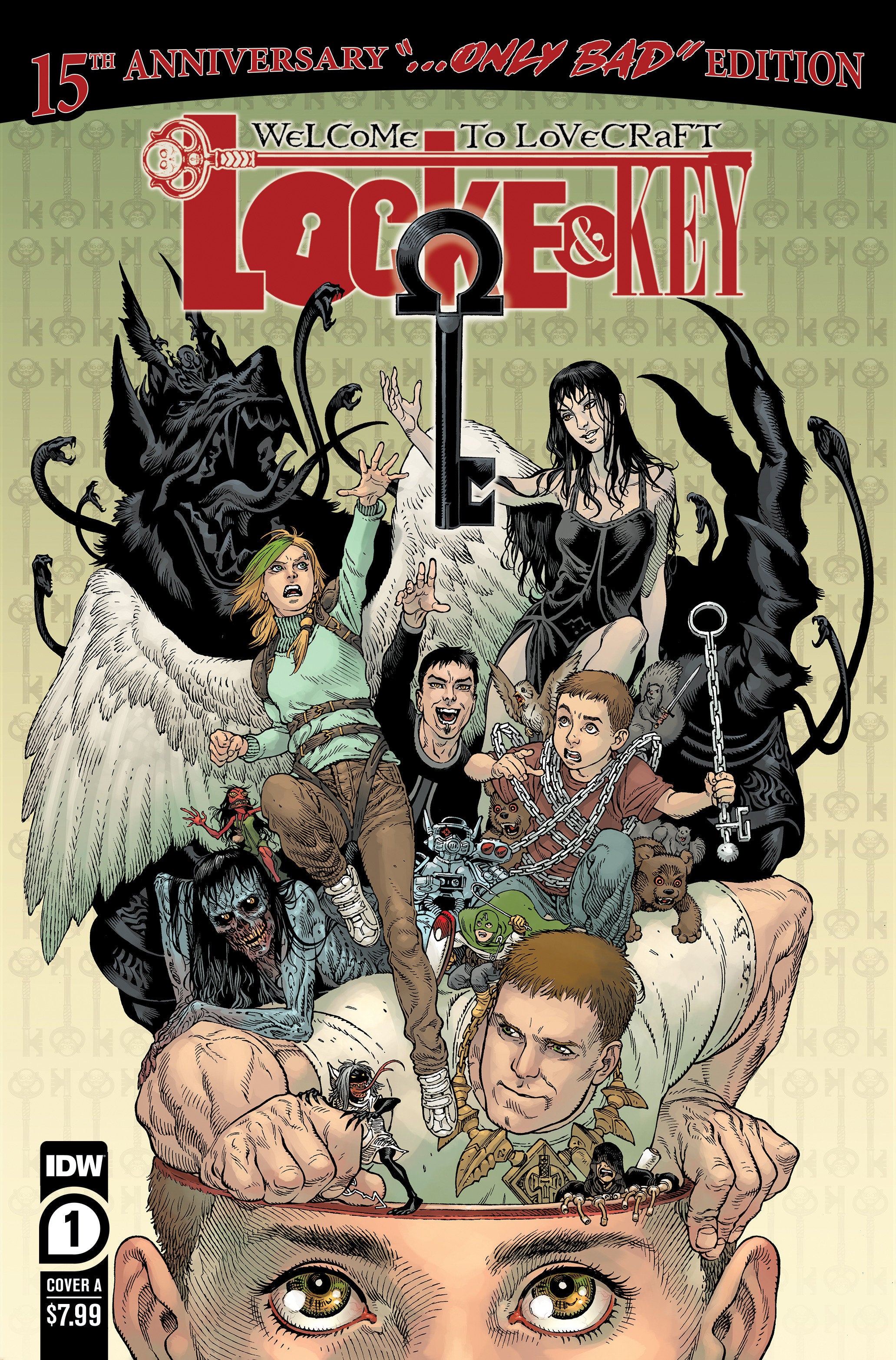 Locke & Key: Welcome To Lovecraft #1--15th Anniversary Edition Variant A (Rodriguez) | Dragon's Lair Comics and Fantasy Houston TX