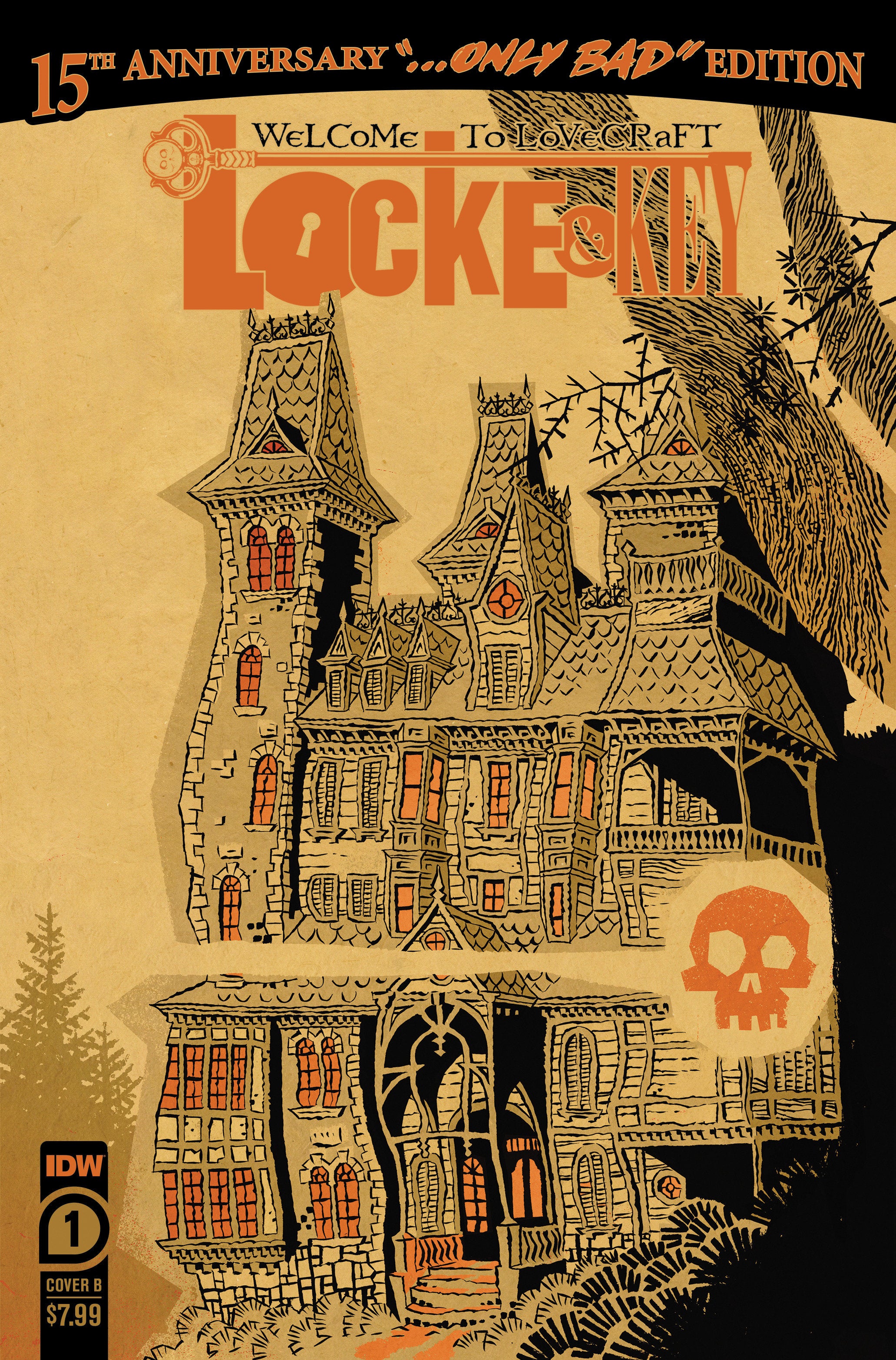 Locke & Key: Welcome To Lovecraft #1--15th Anniversary Edition Variant B (Gane) | Dragon's Lair Comics and Fantasy Houston TX