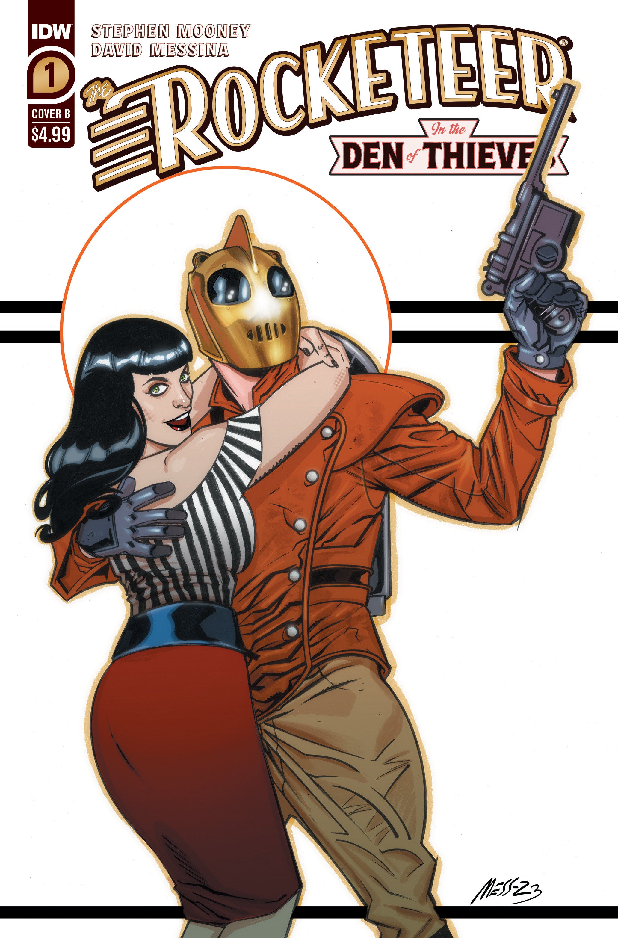 The Rocketeer: In The Den Of Thieves #1 Variant B (Messina) | Dragon's Lair Comics and Fantasy Houston TX