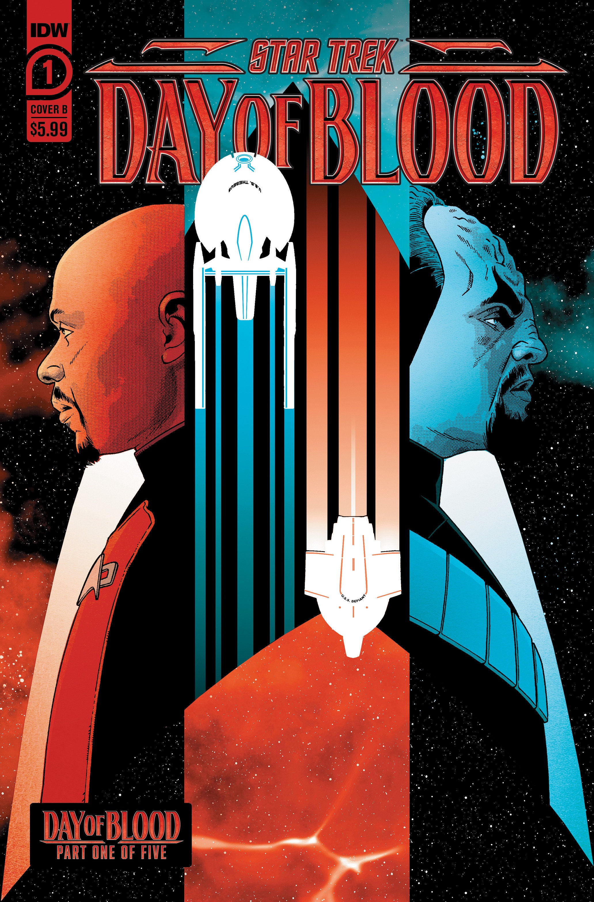 Star Trek: Day Of Blood #1 Variant B (Rosanas) | Dragon's Lair Comics and Fantasy Houston TX