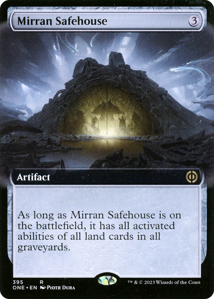 Mirran Safehouse (Extended Art) [Phyrexia: All Will Be One] | Dragon's Lair Comics and Fantasy Houston TX