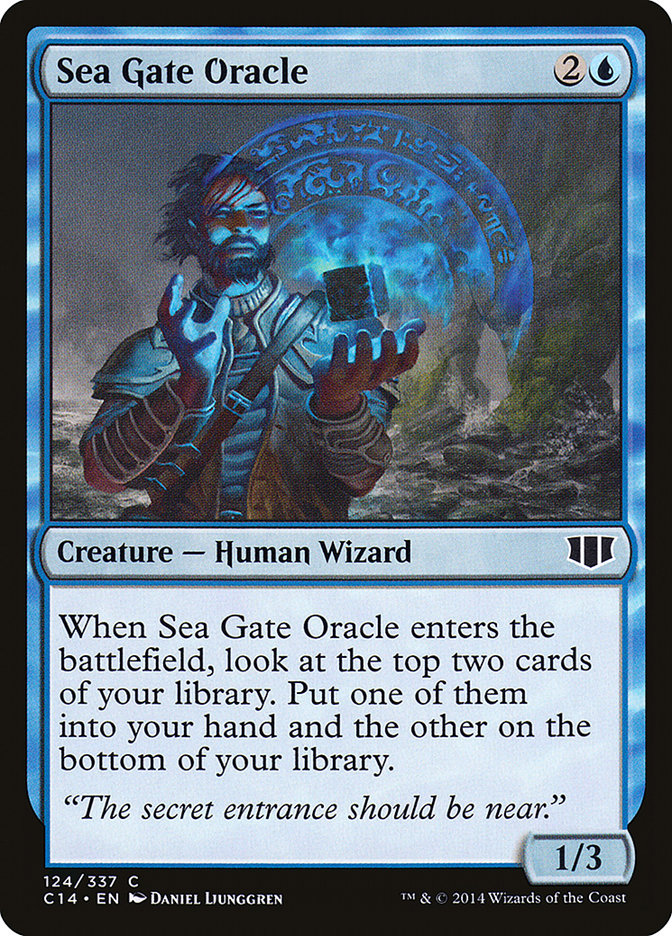 Sea Gate Oracle [Commander 2014] | Dragon's Lair Comics and Fantasy Houston TX