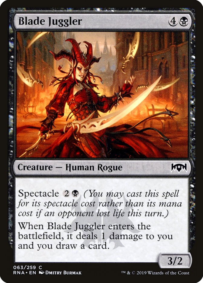 Blade Juggler [Ravnica Allegiance] | Dragon's Lair Comics and Fantasy Houston TX