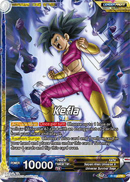 Kefla // Kefla, Surge of Ferocity (Gold Stamped) (P-184) [Mythic Booster] | Dragon's Lair Comics and Fantasy Houston TX