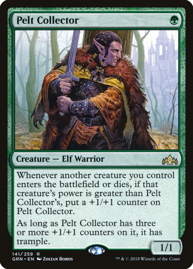 Pelt Collector (Promo Pack) [Guilds of Ravnica Promos] | Dragon's Lair Comics and Fantasy Houston TX