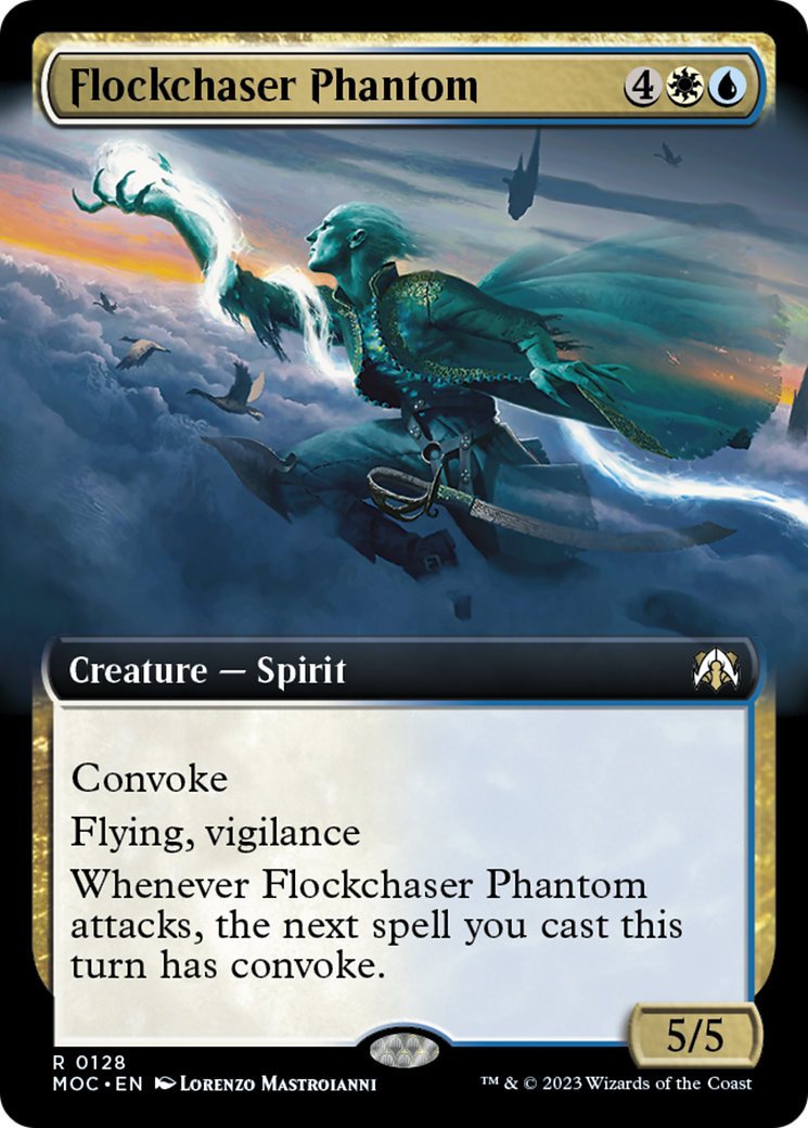 Flockchaser Phantom (Extended Art) [March of the Machine Commander] | Dragon's Lair Comics and Fantasy Houston TX