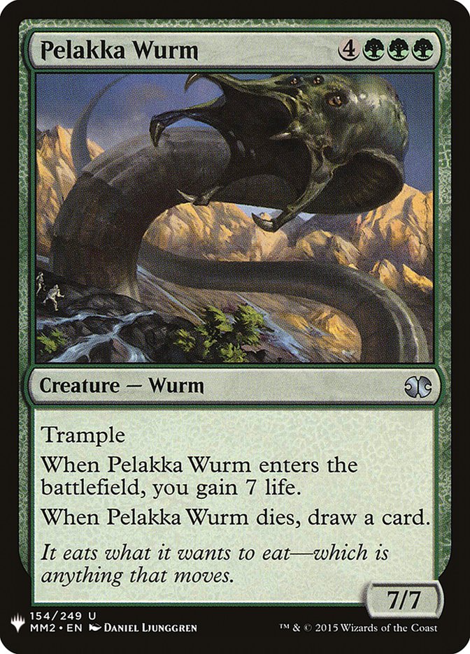 Pelakka Wurm [Mystery Booster] | Dragon's Lair Comics and Fantasy Houston TX