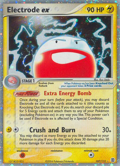 Electrode ex (107/112) [EX: FireRed & LeafGreen] | Dragon's Lair Comics and Fantasy Houston TX