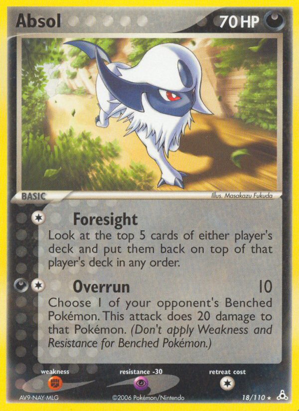 Absol (18/110) [EX: Holon Phantoms] | Dragon's Lair Comics and Fantasy Houston TX