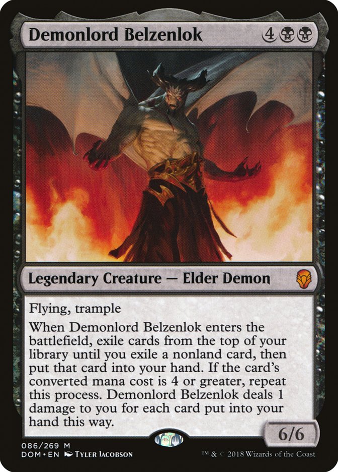 Demonlord Belzenlok [Dominaria] | Dragon's Lair Comics and Fantasy Houston TX