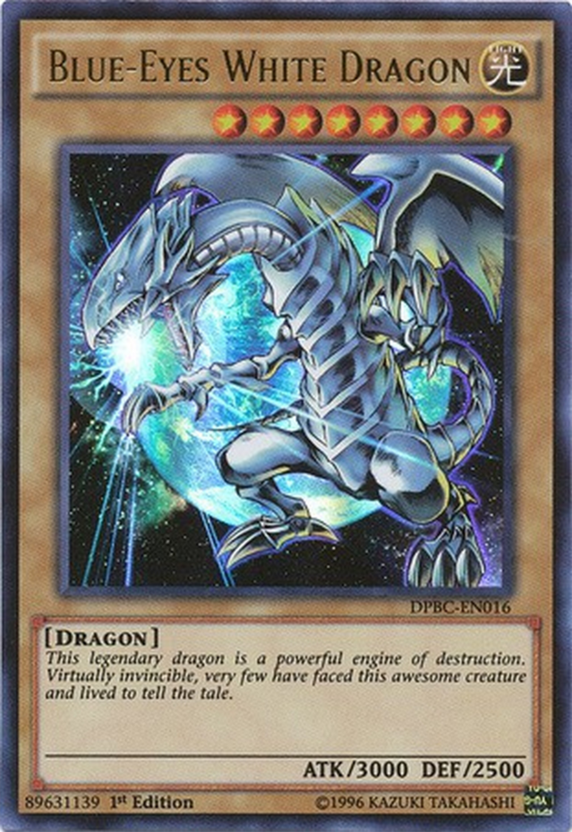 Blue-Eyes White Dragon [DPBC-EN016] Ultra Rare | Dragon's Lair Comics and Fantasy Houston TX