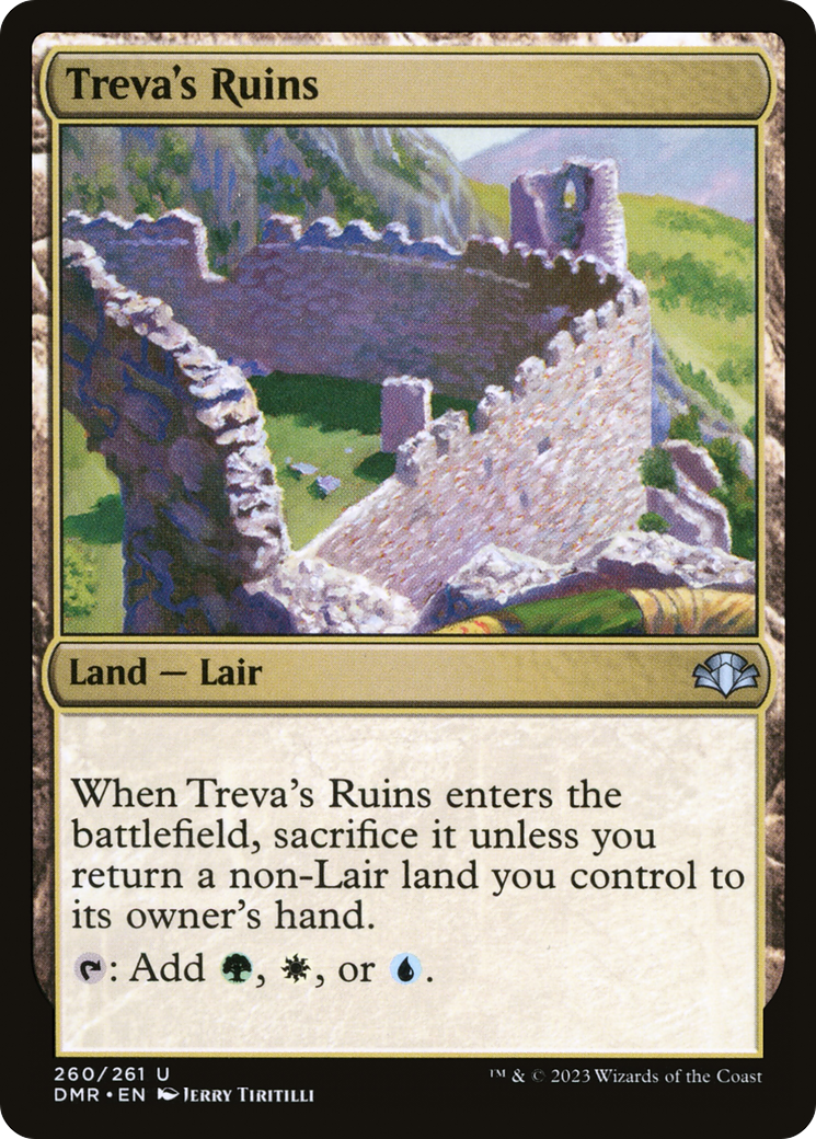 Treva's Ruins [Dominaria Remastered] | Dragon's Lair Comics and Fantasy Houston TX