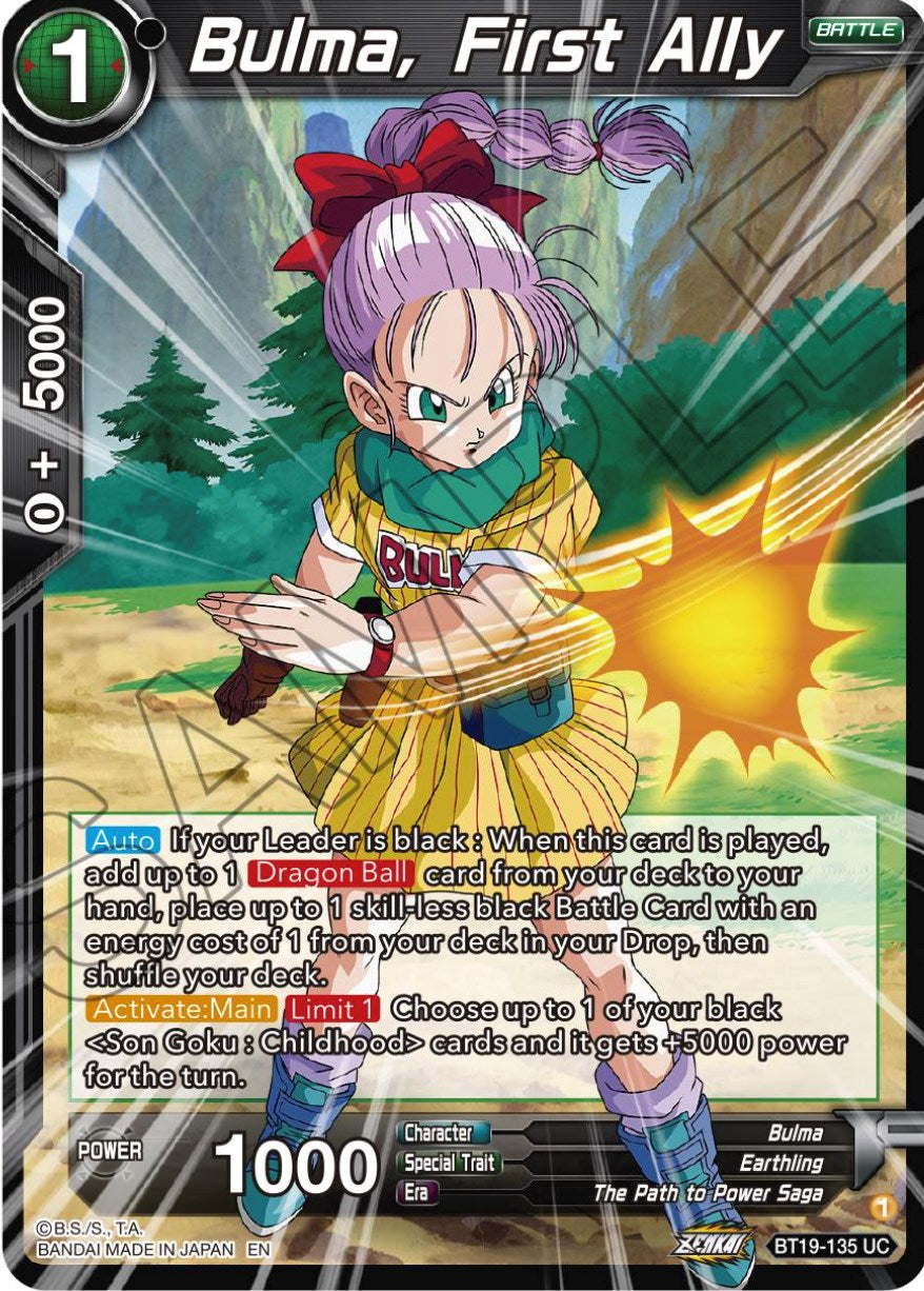 Bulma, First Ally (BT19-135) [Fighter's Ambition] | Dragon's Lair Comics and Fantasy Houston TX