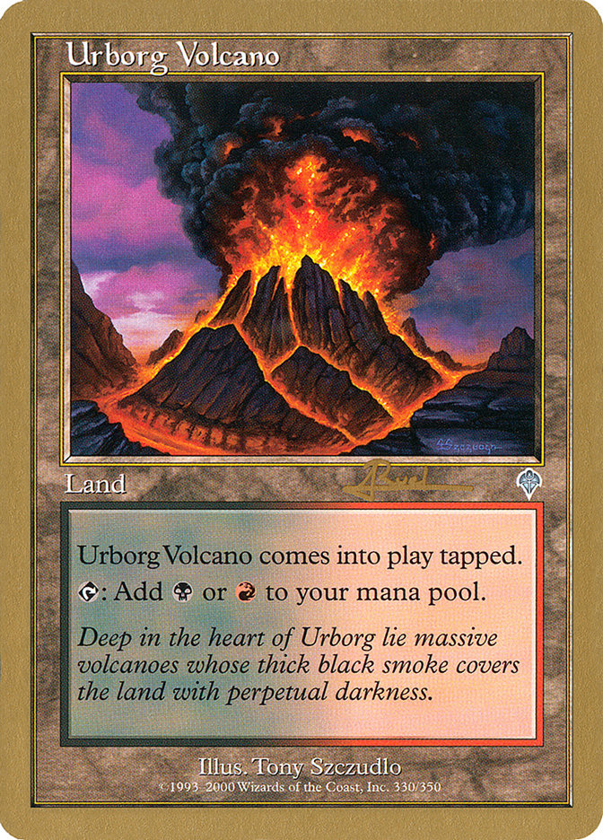 Urborg Volcano (Antoine Ruel) [World Championship Decks 2001] | Dragon's Lair Comics and Fantasy Houston TX