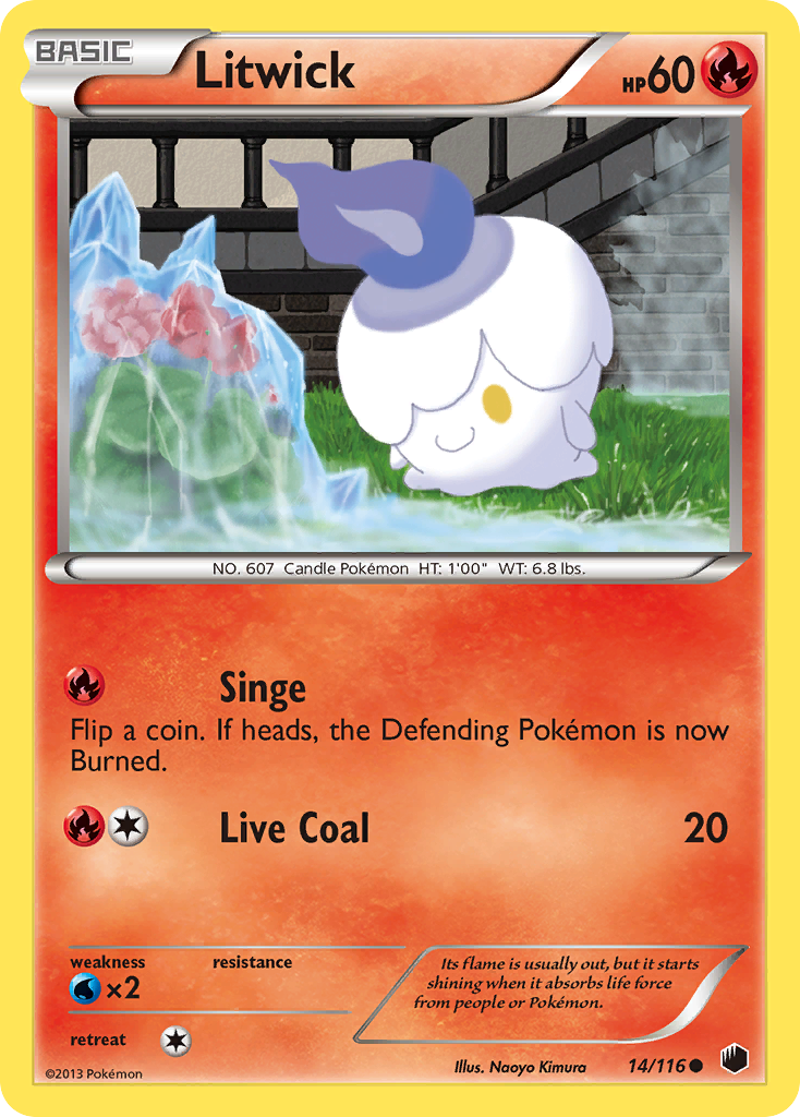 Litwick (14/116) [Black & White: Plasma Freeze] | Dragon's Lair Comics and Fantasy Houston TX