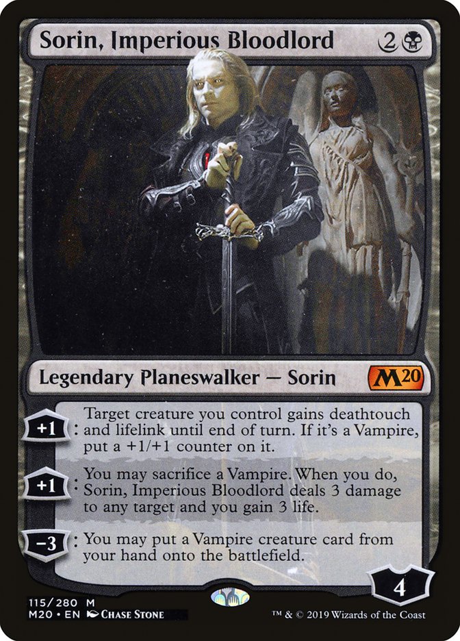 Sorin, Imperious Bloodlord [Core Set 2020] | Dragon's Lair Comics and Fantasy Houston TX