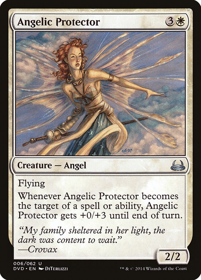 Angelic Protector (Divine vs. Demonic) [Duel Decks Anthology] | Dragon's Lair Comics and Fantasy Houston TX