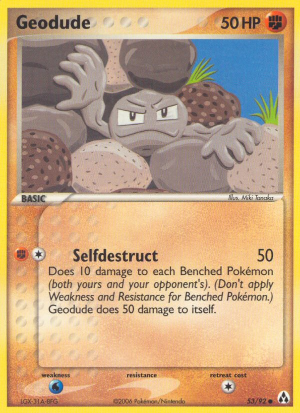 Geodude (53/92) [EX: Legend Maker] | Dragon's Lair Comics and Fantasy Houston TX