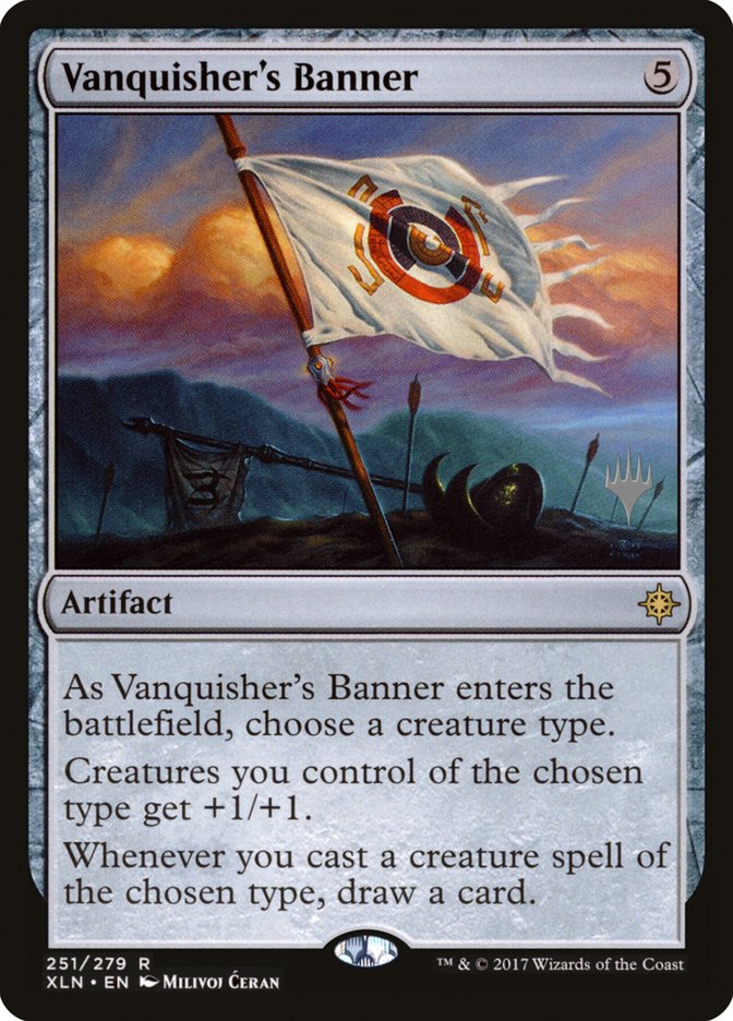 Vanquisher's Banner (Promo Pack) [Ixalan Promos] | Dragon's Lair Comics and Fantasy Houston TX