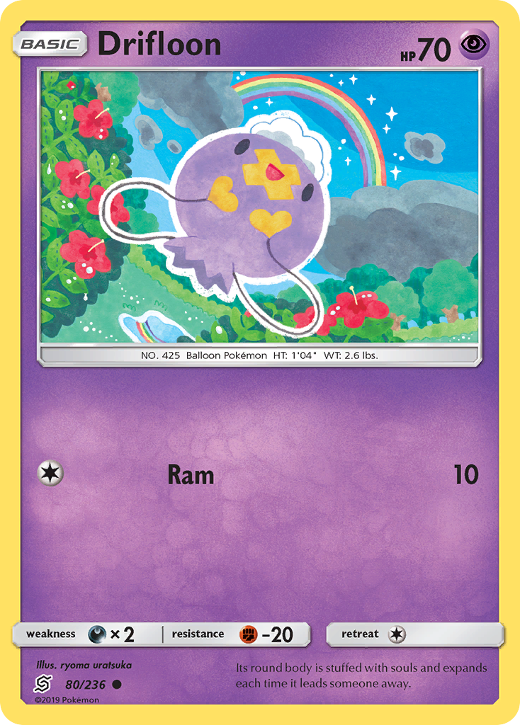 Drifloon (80/236) [Sun & Moon: Unified Minds] | Dragon's Lair Comics and Fantasy Houston TX