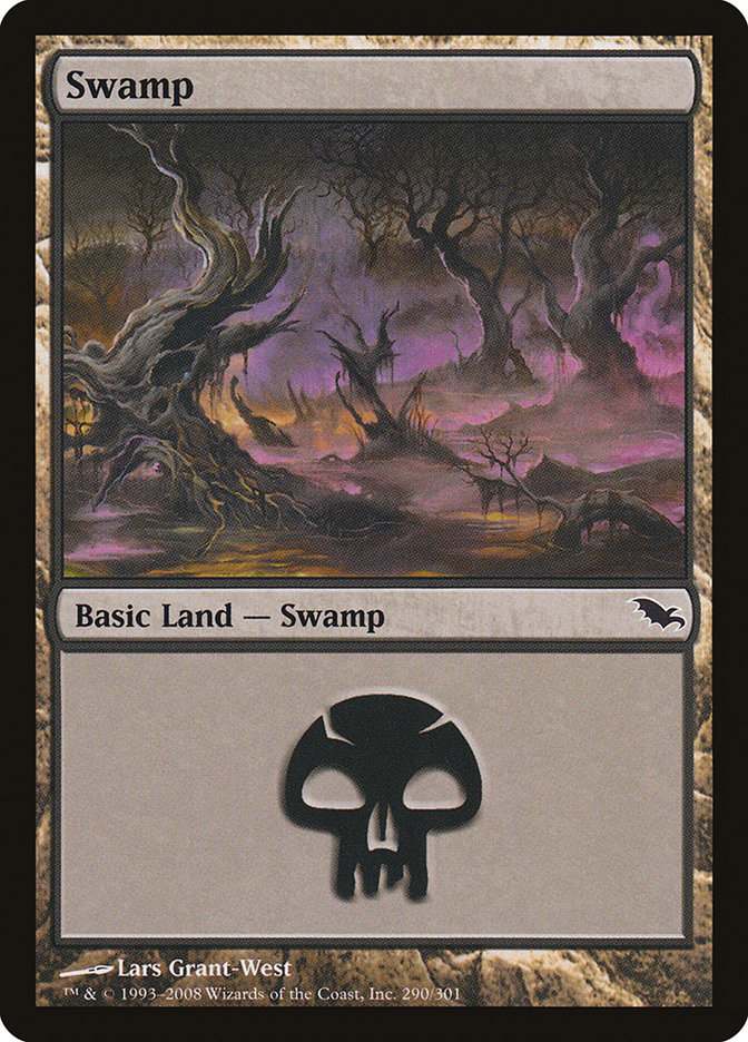 Swamp (290) [Shadowmoor] | Dragon's Lair Comics and Fantasy Houston TX