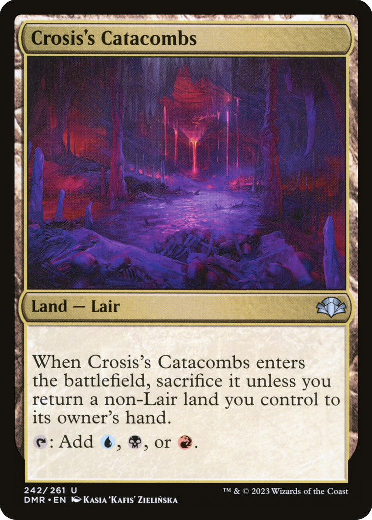 Crosis's Catacombs [Dominaria Remastered] | Dragon's Lair Comics and Fantasy Houston TX