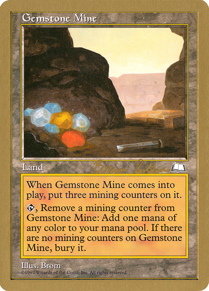 Gemstone Mine (Brian Selden) [World Championship Decks 1998] | Dragon's Lair Comics and Fantasy Houston TX