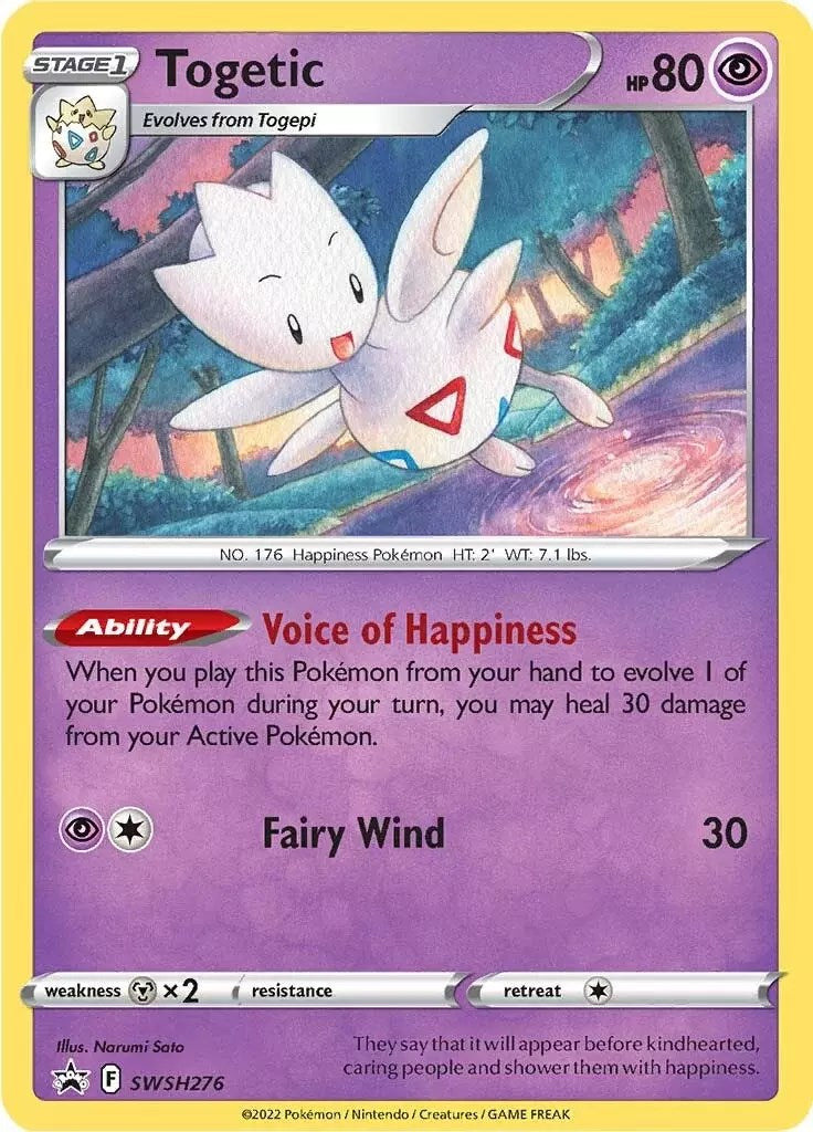 Togetic (SWSH276) [Sword & Shield: Black Star Promos] | Dragon's Lair Comics and Fantasy Houston TX