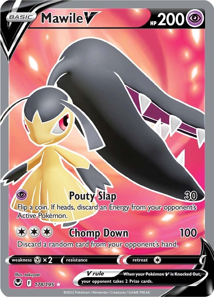 Mawile V (178/195) [Sword & Shield: Silver Tempest] | Dragon's Lair Comics and Fantasy Houston TX