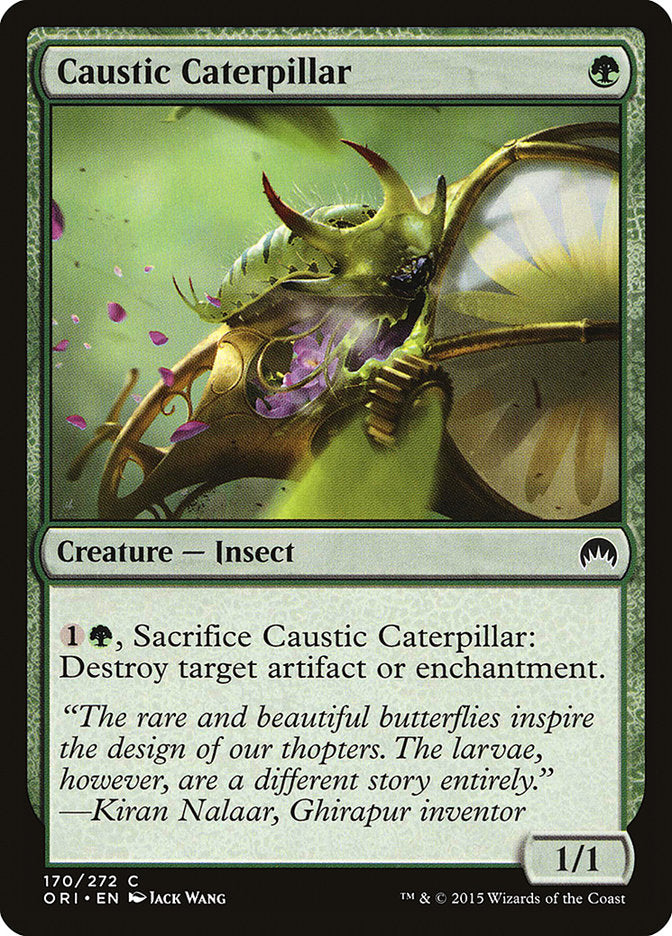 Caustic Caterpillar [Magic Origins] | Dragon's Lair Comics and Fantasy Houston TX