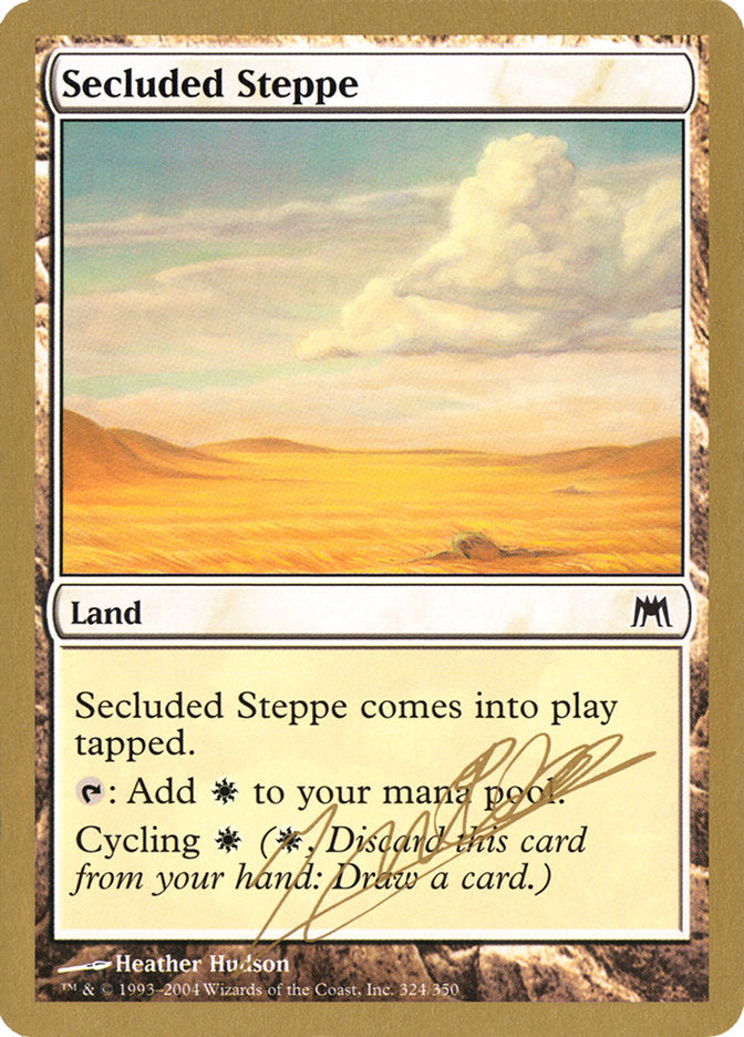 Secluded Steppe (Julien Nuijten) [World Championship Decks 2004] | Dragon's Lair Comics and Fantasy Houston TX