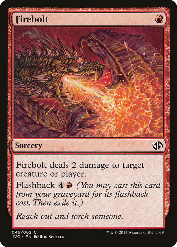 Firebolt [Duel Decks Anthology] | Dragon's Lair Comics and Fantasy Houston TX