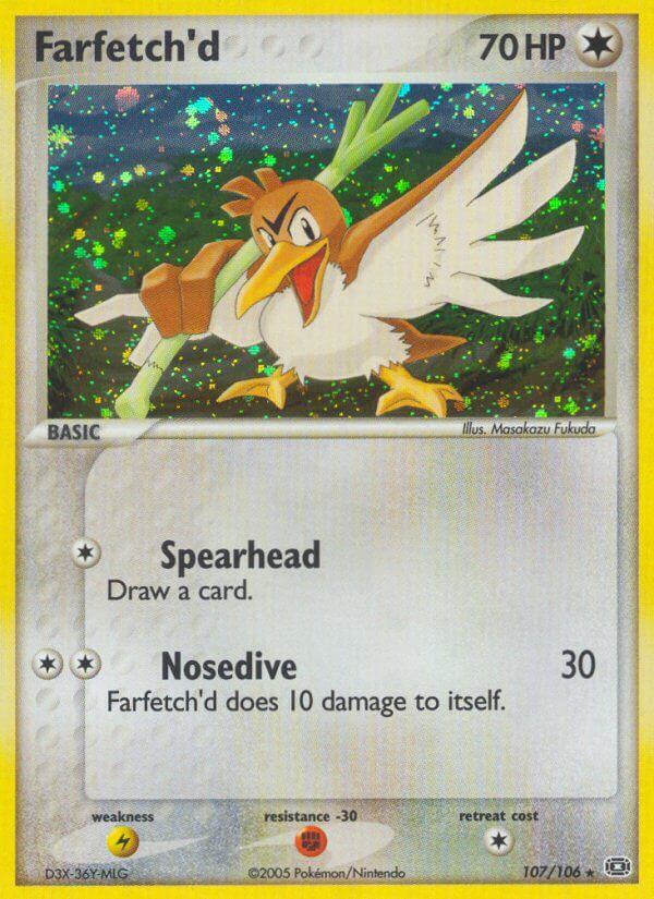 Farfetch'd (107/106) [EX: Emerald] | Dragon's Lair Comics and Fantasy Houston TX