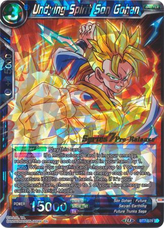 Undying Spirit Son Gohan (BT7-029_PR) [Assault of the Saiyans Prerelease Promos] | Dragon's Lair Comics and Fantasy Houston TX