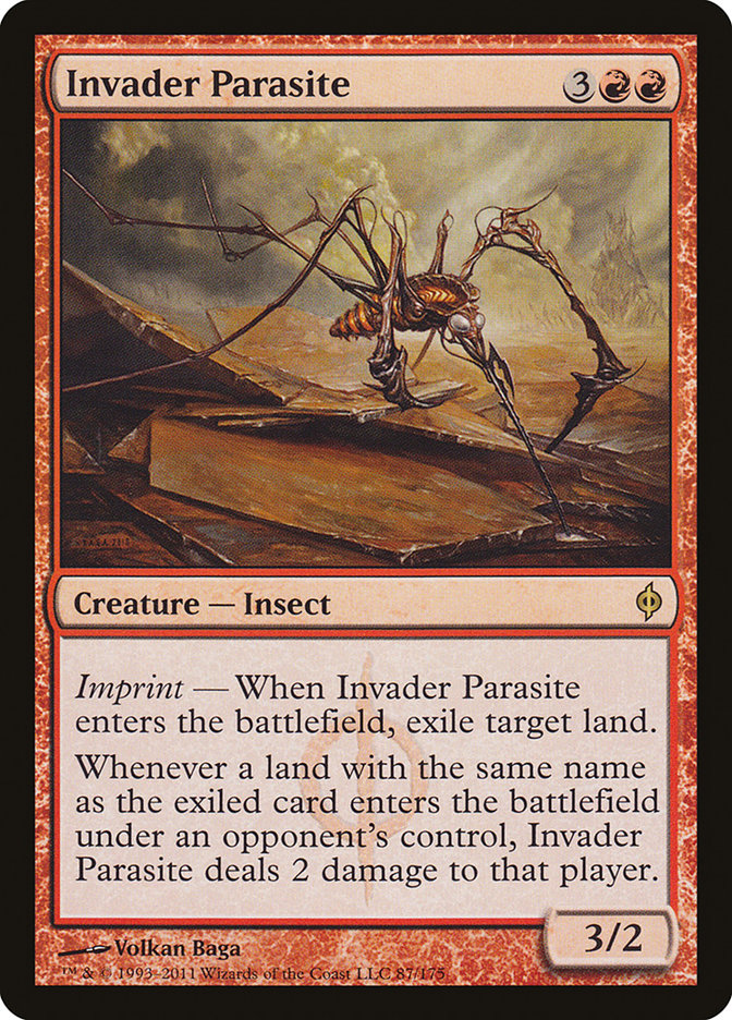 Invader Parasite [New Phyrexia] | Dragon's Lair Comics and Fantasy Houston TX