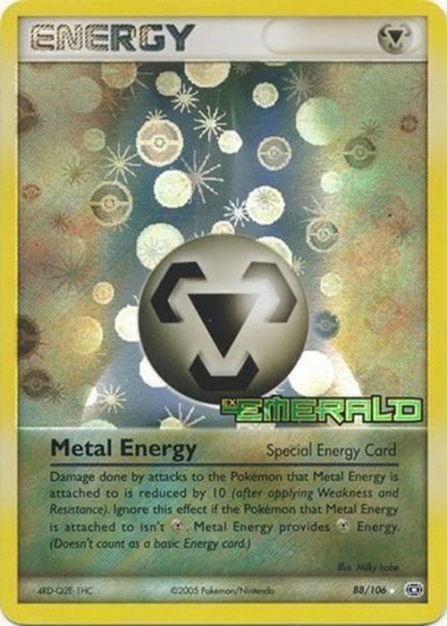 Metal Energy (88/106) (Stamped) [EX: Emerald] | Dragon's Lair Comics and Fantasy Houston TX