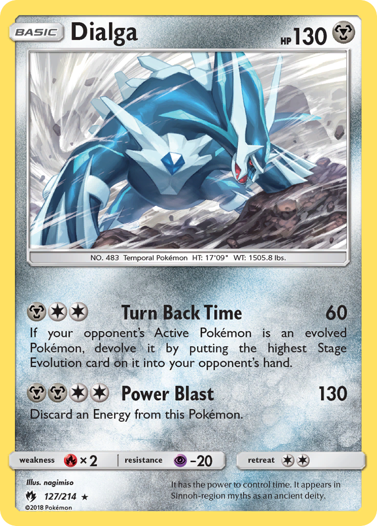 Dialga (127/214) [Sun & Moon: Lost Thunder] | Dragon's Lair Comics and Fantasy Houston TX