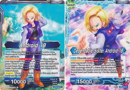 Android 18 // Dependable Sister Android 18 (BT8-023) [Malicious Machinations] | Dragon's Lair Comics and Fantasy Houston TX