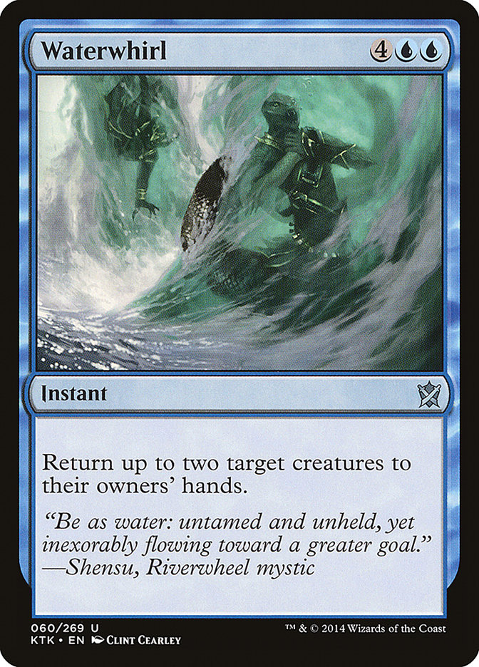 Waterwhirl [Khans of Tarkir] | Dragon's Lair Comics and Fantasy Houston TX