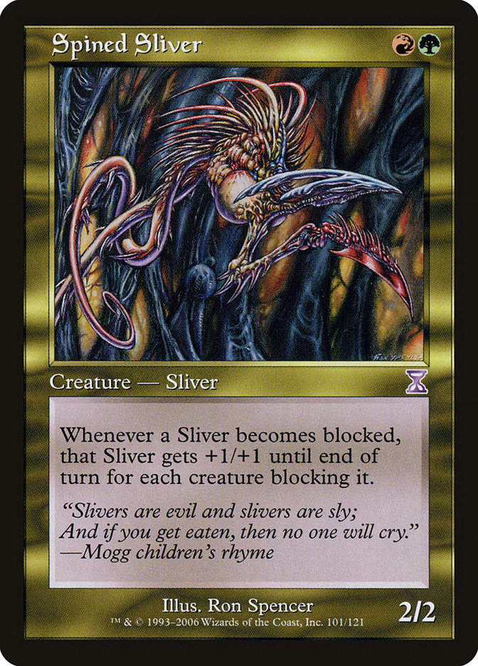 Spined Sliver [Time Spiral Timeshifted] | Dragon's Lair Comics and Fantasy Houston TX