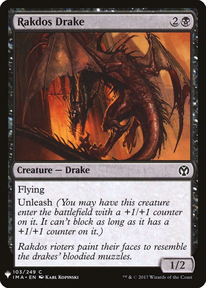 Rakdos Drake [Mystery Booster] | Dragon's Lair Comics and Fantasy Houston TX